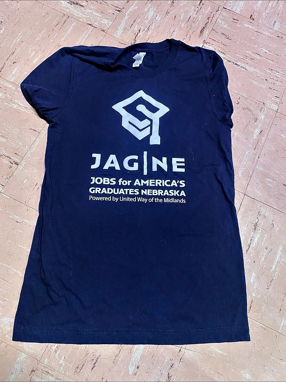 JAG|NE Graphic Short Sleeve Tee in Blue